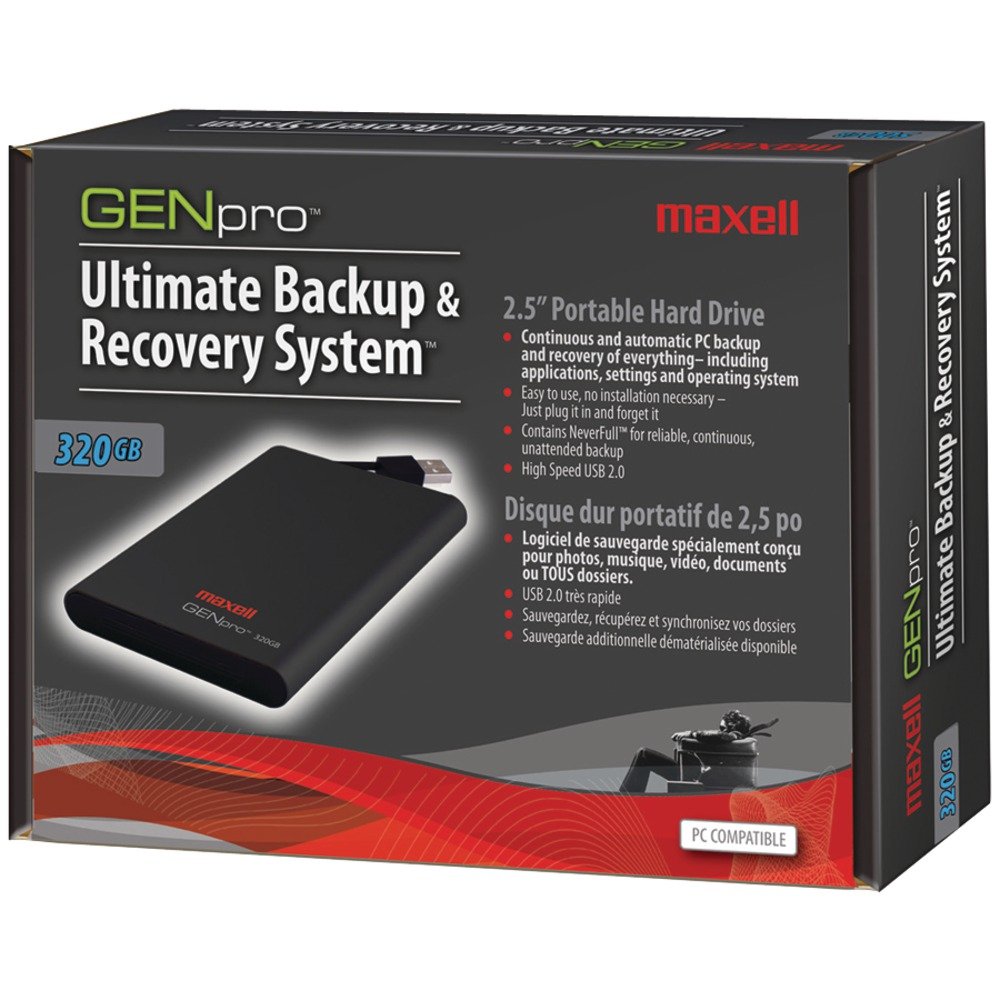 Amazon.co.jp: Maxell 665207 320GB 外付けハードドライブ : Computers